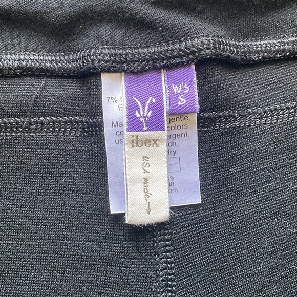 VGUC Ibex Izzi Merino Wool Pull On Pants with Crossover Waistband - Picture 4 of 14